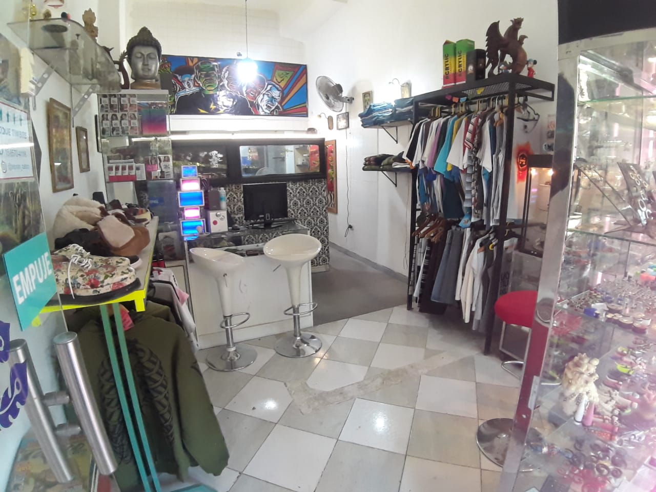 Interior del local de Pepsan Studio